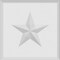 Ekena Millwork Standard Sedgwick Star Rosette With Rounded Edge, 4"W x 4"H x 1"P ROSP040X040X100SDG08 - alternate 2